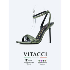 Босоножки VITACCI, размер 37, зелeный