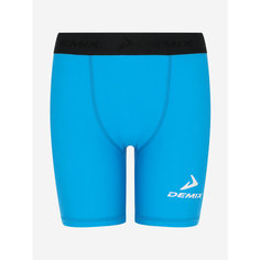 Шорты спортивные Demix Protect Tight Y, размер 134/140, ярко-голубой