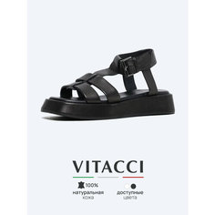 Сандалии VITACCI, размер 40, черный
