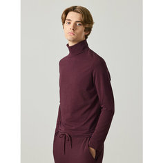 Водолазка JUST CLOTHES, размер 48, , бордовый