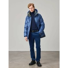 Пальто JUST CLOTHES, размер 58, синий