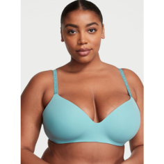 Бюстгальтер Victorias Secret, размер 32B, голубой