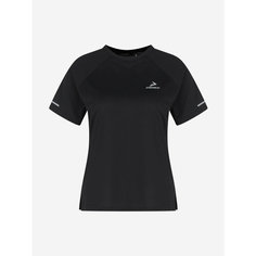 Футболка Demix W D Running AA Urban Raglan Tee, размер 50, черный