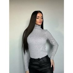 Водолазка Vi&Li_Vogue, размер 48/50, , серый меланж