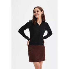 Кардиган JUST CLOTHES, размер 42, , черный