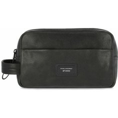 Сумка клатч PIQUADRO Harper, фактура гладкая, черный