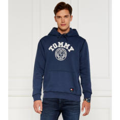 Худи Tommy Jeans, размер L, , темно-синий
