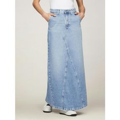 Юбка Tommy Jeans, размер 28, голубой
