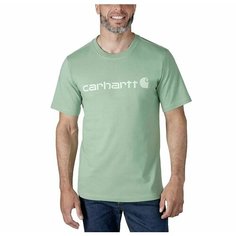 Футболка carhartt, размер L, бирюзовый
