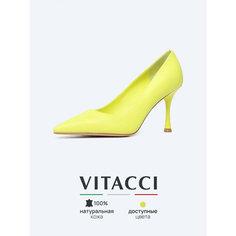 Туфли лодочки VITACCI, размер 39, светло-желтый