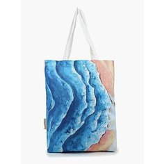 Сумка шоппер Artograph, бежевый, голубой