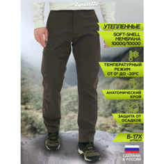 Брюки утеплённые Aquatic long, размер 52-54, хаки