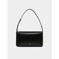 Сумка хобо LUCCA, фактура гладкая, black