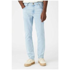 Джинсы зауженные Wrangler Greensboro, размер W34/L32, голубой