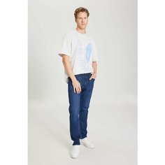 Джинсы зауженные Wrangler Greensboro, размер W36/L32, dark blue