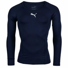 Термобелье верх PUMA Liga Baselayer Tee, размер XXL, темно-синий