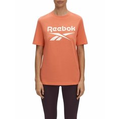 Футболка Reebok, размер M, оранжевый