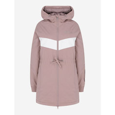 Куртка GLISSADE Womens Padded Jacket, размер 42, кофейный