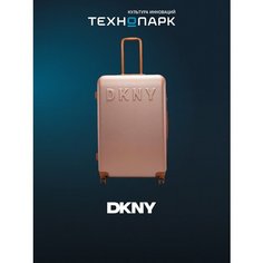 Чемодан DKNY, 78 л, розовый