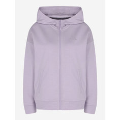 Толстовка Kappa Sport Logo Womens Hooded knitted jumpers full zip, размер 42/44, , сиреневый