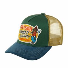 Бейсболка STETSON для мужчин и женщин, размер 0, синий