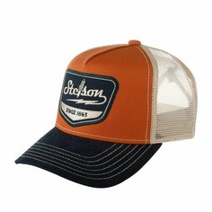 Бейсболка STETSON для мужчин и женщин, размер 0, оранжевый