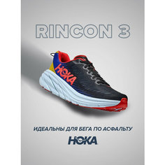 Кроссовки HOKA ONE ONE Rincon 3, полнота D, размер US11D/UK10.5/EU45 1/3/JPN29, черно-синий