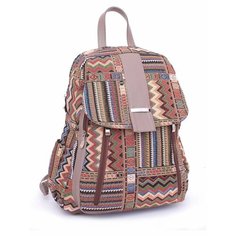 Рюкзак , бежевый, коричневый Gobelenbutik