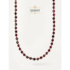 Чокер BL Jewelry, гранат, длина 40 см, бордовый