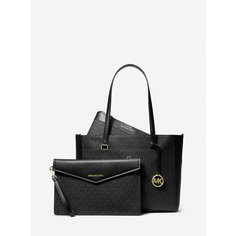 Сумка тоут MICHAEL KORS, 3 шт, черный