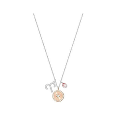 Колье SWAROVSKI, кристаллы Swarovski, длина 38 см, белое золото