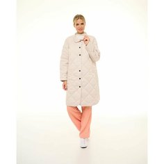Пальто DIXI COAT, размер 48, молочный