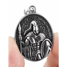Колье Большой Кит, длина 60 см, серый