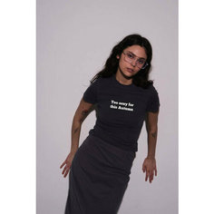 Футболка BYGG, 1 шт., размер M/L, белый, черный