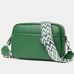 Сумка мессенджер , зелёный Bo Collar Luggage
