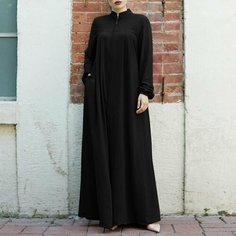 Платье , размер CN S, черный Yunsu Clothing