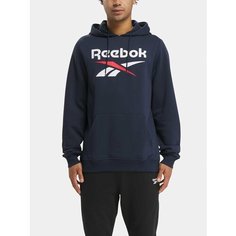 Худи Reebok, размер M, , синий