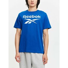 Футболка Reebok, размер M, cиний
