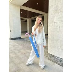 Зонт-трость , голубой Sv Shopper