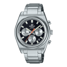 Наручные часы CASIO Edifice, оранжевый, серебряный, черный, серый