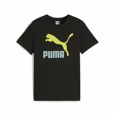 Футболка спортивная PUMA, размер 176, черный
