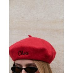 Берет CHOIS Urban Bloom для женщин, размер M, красный