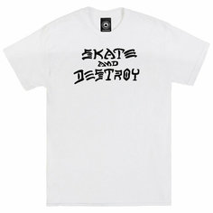 Футболка THRASHER, размер L, white