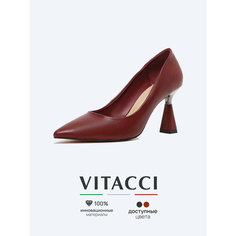 Туфли лодочки VITACCI, размер 35, бордовый