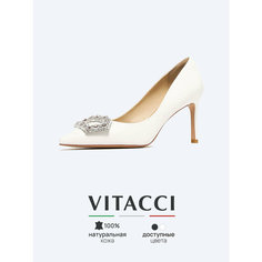 Туфли лодочки VITACCI, размер 38, белый