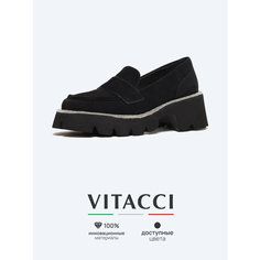 Лоферы VITACCI, размер 37, черный