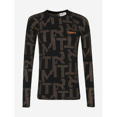 Термобелье верх Termit PRO Seamless Mens Top, размер 46, черный/бежевый