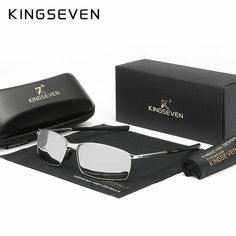 Солнцезащитные очки KINGSEVEN, зеркальные