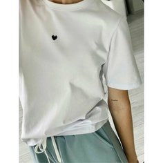 Футболка Galala, размер XS, черный, экрю, белый