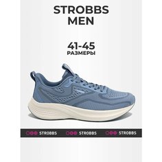 Кроссовки STROBBS, полнота 6 (RU)/ на среднюю стопу, размер 43, синий